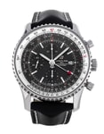 Pre-Owned Breitling Navitimer Chronograph GMT 46 Watch